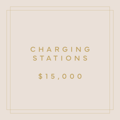 Charging Stations Sponsorship $15,000