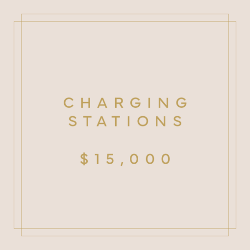 Charging Stations Sponsorship $15,000