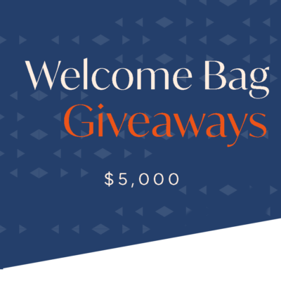 Welcome Bag Giveaways